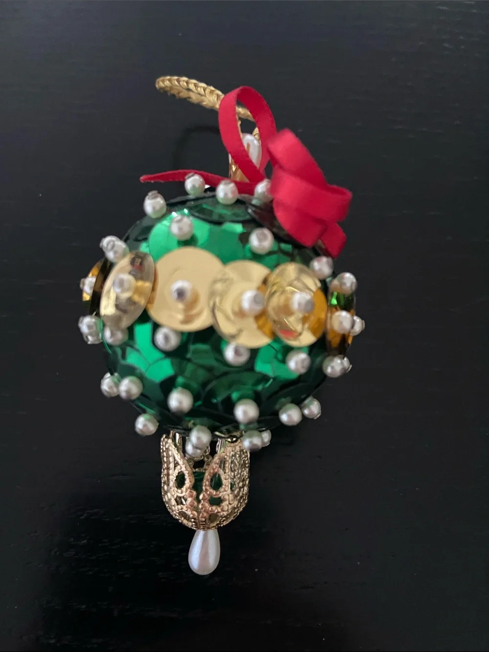 Handmade Christmas Ornaments Set of 6 xx